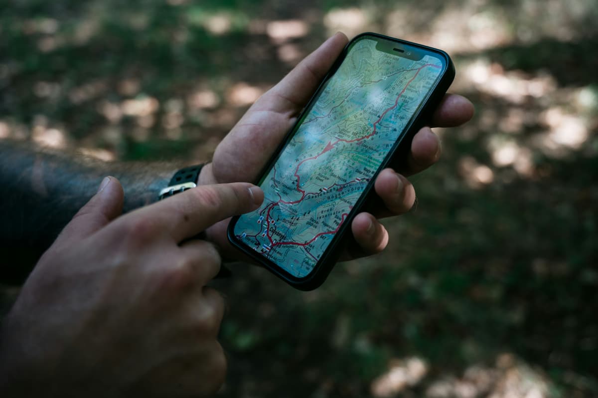 GPS files and offline maps